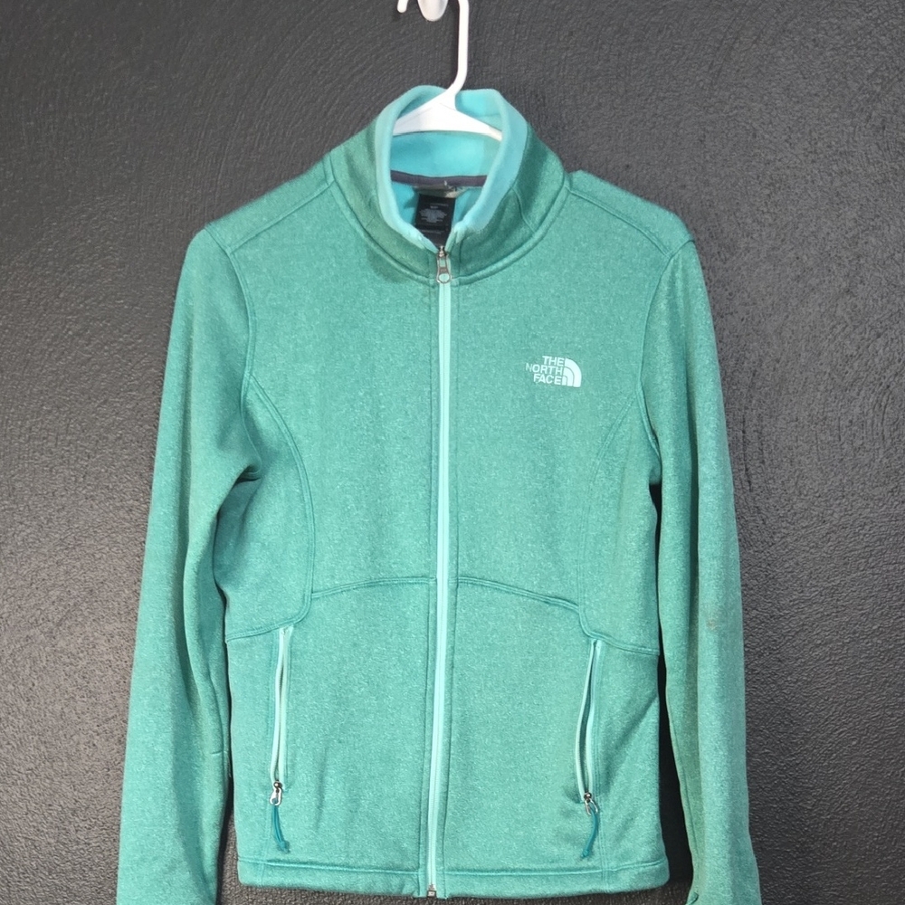 The North Face Teal Full-Zip Jacket